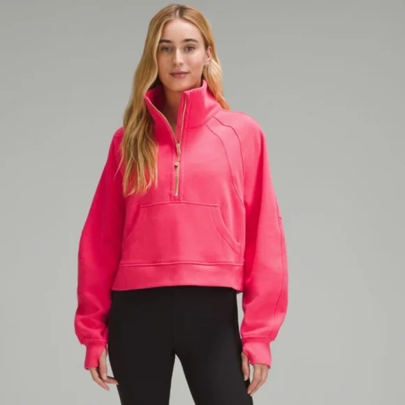 Lululemon scuba oversized funnel-neck half zip XS/S - Picture 2 of 4